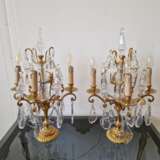Luxurious pair of table lamps Crystal Victorian Style Late 19th century - photo 5