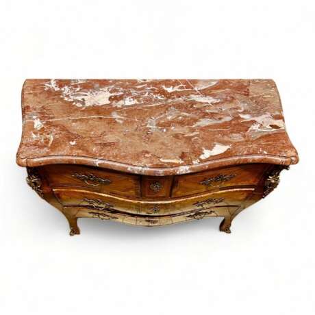 18th Century Commode from the Louis XIV Regency Period Marmor - Foto 4