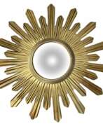 Übersicht. 1960s Large Sun-Shaped Convex Mirror