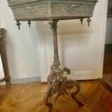 19th Century Large Hexagonal Bronze Jardiniere in the Style of Victor Paillard Bronze Louis-Philippe Carl X 19th century - photo 4
