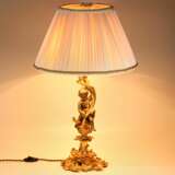 Lampe de table Putti Bronze Rococo At the turn of 19th -20th century - Foto 6
