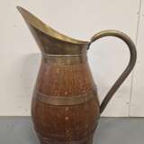 Large oak jug Oak Eclecticism Early 20th century - photo 1