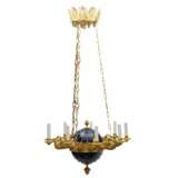 Impressive chandelier in Empire style. Russia. 19th century. Gilded bronze Empire 19th century - photo 2