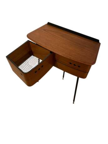 Meuble d&amp;39;entr&eacute;e r&eacute;tro en teck &ndash; Rastad &amp;amp; Relling mod&egrave;le 2740 con&ccedil;u en 1956 Teak 20th century - photo 3