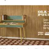 A Ola-pulten writing desk designed by John Texmon for Blindheim M&oslash;belfabrikk in production from approx 1957. Teak Mid-20th century - photo 3