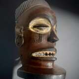 Tchokw&eacute; mask from Angola in wood and pigments - Circa 1900 Ceramics 20th century г. - фото 7