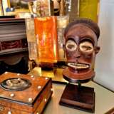 Tchokw&eacute; mask from Angola in wood and pigments - Circa 1900 Ceramics 20th century г. - фото 11