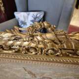 Louis XV style gilded wood firescreen 19th century Naturholz 19th century - Foto 4