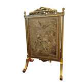 Louis XV style gilded wood firescreen 19th century Naturholz 19th century - Foto 6