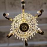 Luxurious chandelier. France.1960s Glas Mid-20th century - Foto 5