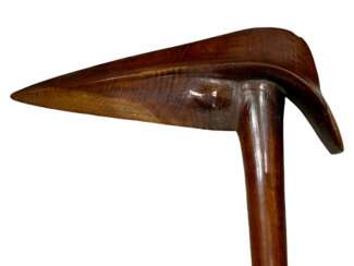 Rare Kanak kagu Wooden Bird Beak Puzzle, New Caledonia, 19th Century