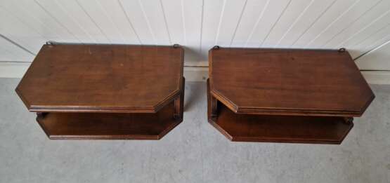 A pair of wall consoles Wood Design of 70’s Mid-20th century - photo 3