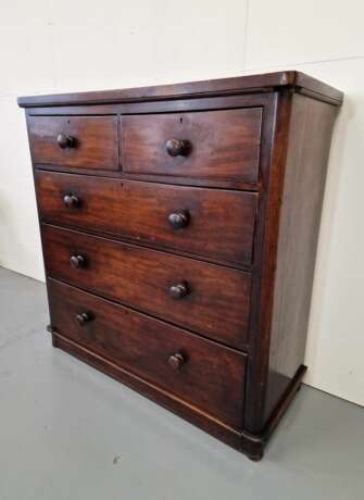 Large and antique chest of drawers Wood 19th century - photo 2