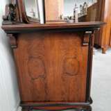 Chest of drawers with mirror Rosewood Veneer Louis-Philippe Carl X 19th century - photo 3