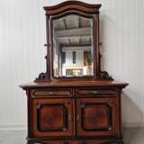 Chest of drawers with mirror Rosewood Veneer Louis-Philippe Carl X 19th century - photo 8