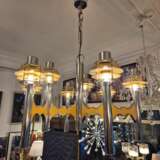 Space Age chromed metal chandelier by Gaetano Sciolari mid-20th century Metal Design of 50-60’s 20th century - photo 12