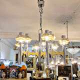 Space Age chromed metal chandelier by Gaetano Sciolari mid-20th century Metal Design of 50-60’s 20th century - photo 14