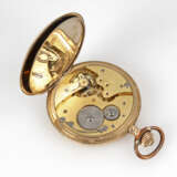 Sprungdeckeluhr mit dünner Uhrenkette, - Foto 3