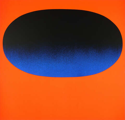 Rupprecht Geiger. Blauschwarz auf rot - photo 1