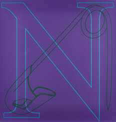 Michael Craig-Martin. N (Aus: Alphabet)