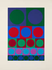 Victor Vasarely. Ohne Titel (Ganymède)