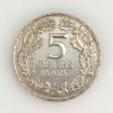 5 Reichsmark, Weimarer Republik, 1925. - photo 1