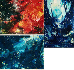 Bernd Zimmer. Untitled (Sternenhimmel)