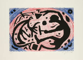 A.R. Penck. Untitled