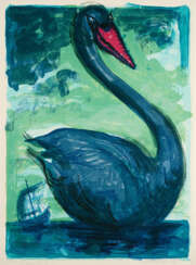 Rainer Fetting. Svane Skib