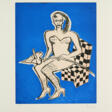 Elvira Bach. Untitled (Frau auf Stuhl mit Calla) - Prix ​​des enchères