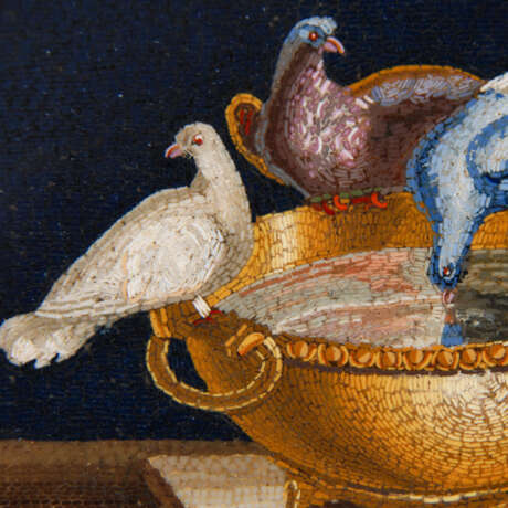 Mikromosaik: Die Tauben des Plinius. - фото 2