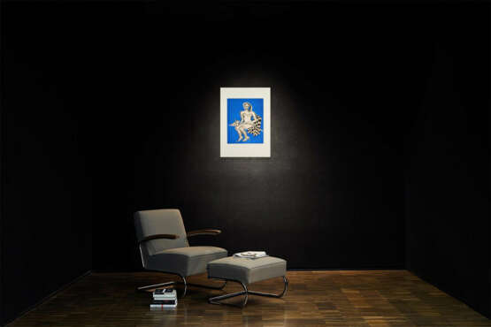 Elvira Bach. Untitled (Frau auf Stuhl mit Calla) - photo 3