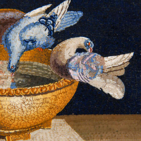 Mikromosaik: Die Tauben des Plinius. - Foto 3