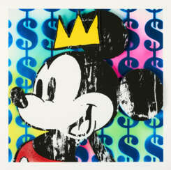 Ben Allen. King Mickey with Basquiat Crown No. 5