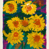 Rainer Fetting. Ohne Titel (Sonnenblumen) - Foto 1