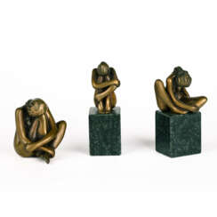 Bruno Bruni. Mixed Lot of 3 Bronzes