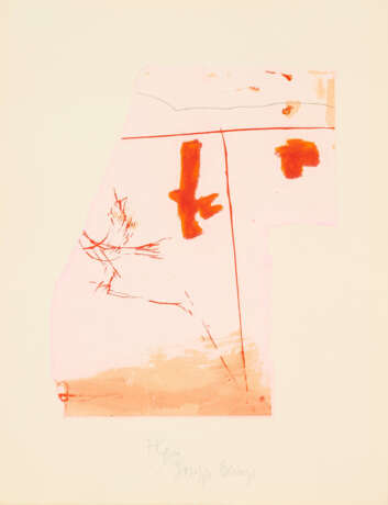 Joseph Beuys. Vogel (From: Suite Schwurhand) - photo 1