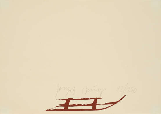 Joseph Beuys. Untitled (From: Zeichen aus dem Braunraum) - фото 1