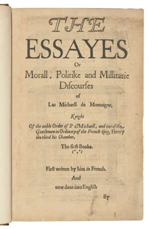 MONTAIGNE, Michel de (1533-1592) - photo 3