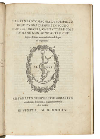 [COLONNA, Francesco (1433-1527)] - photo 3