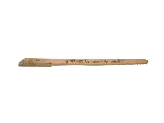 A medieval tally stick - фото 1