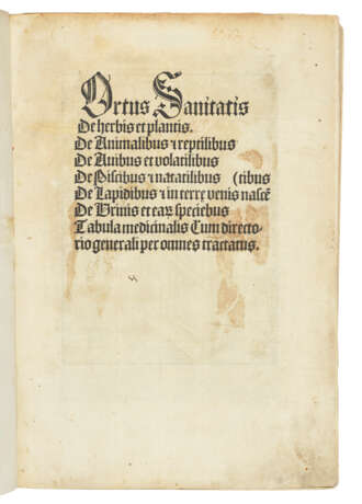 Hortus sanitatis [Strasbourg: Johann Prüss, not after 21 Oct... - Foto 4