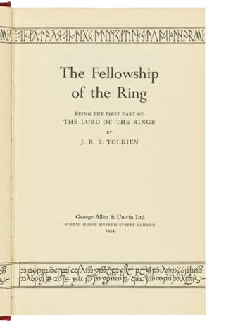 TOLKIEN, John Ronald Reuel (1892-1973) - фото 2