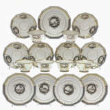 A 36-piece tea service "Bavarian Royal Service". Nymphenburg, 20th-century formation, model by Dominikus Auliczek, circa 1795 - фото 1