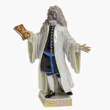 Figur "Advokato" aus der Commedia dell'Arte. Meissen 20. Jahrhundert Johann Joachim Kändler, um 1770 - Foto 1