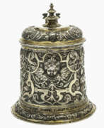 Silverware. A lidded tankard. Augsburg, circa 1600