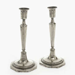 A pair of candlesticks. Berlin, circa 1805/10