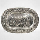A platter with scene "The Presentation of the Golden Rose to the Republic of Venice, 3 June 1759". Italy, probably Venice, circa 1870 - photo 1