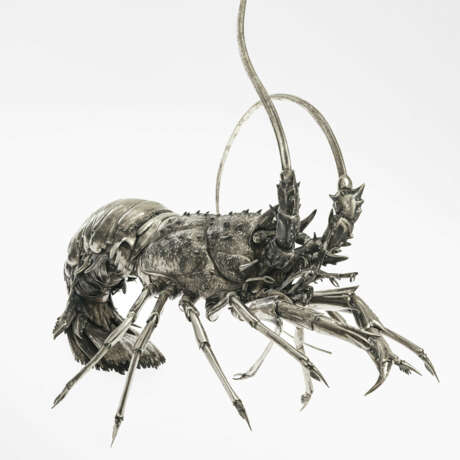 A sculptural spiny lobster. Zurich, 1970s, Boutique Meister - фото 4