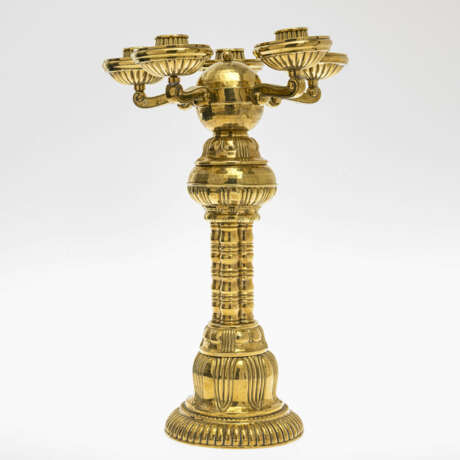 A five-light candelabrum. Neue Münchner Kunstwerkstätten, circa 1910/20, model number "271" - фото 1